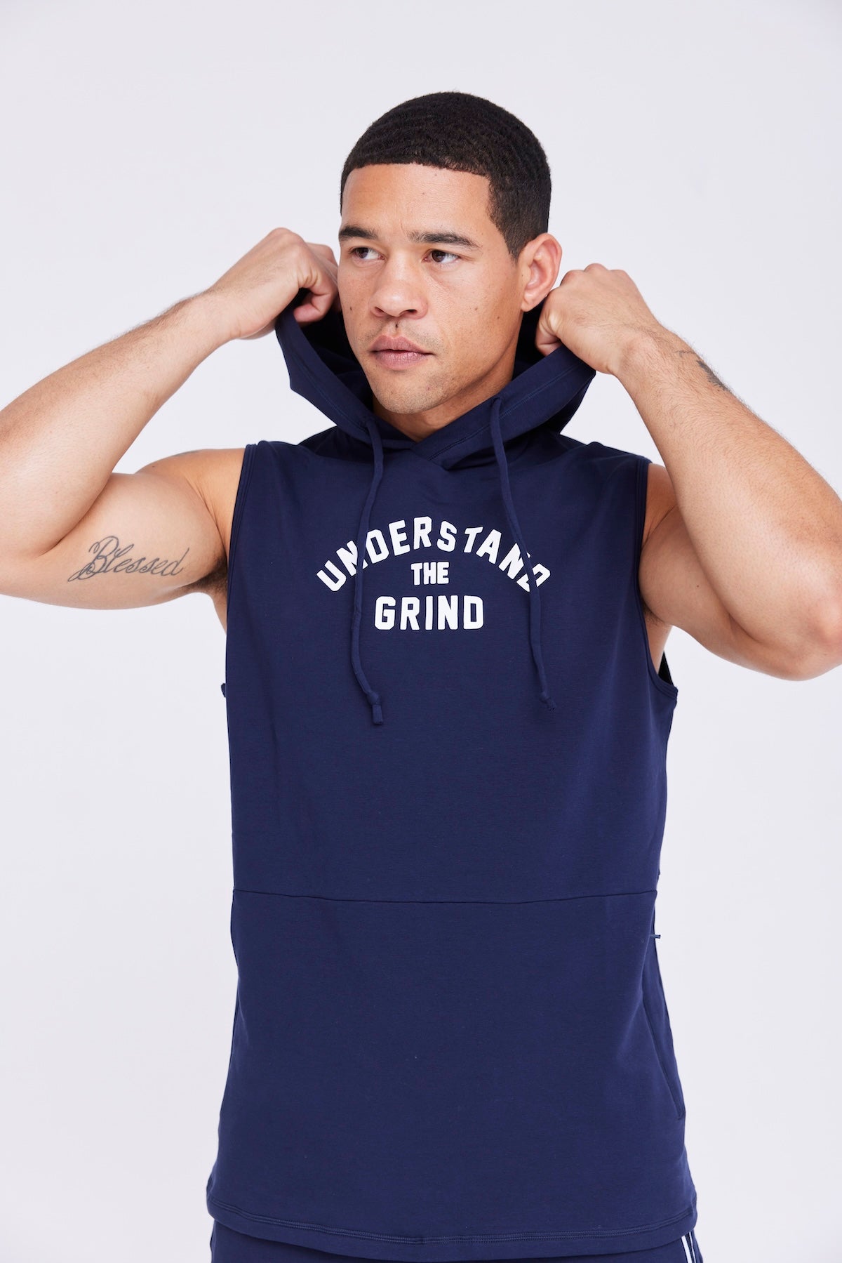 Men’s Premium UTG Activate Sleeveless Hoodie