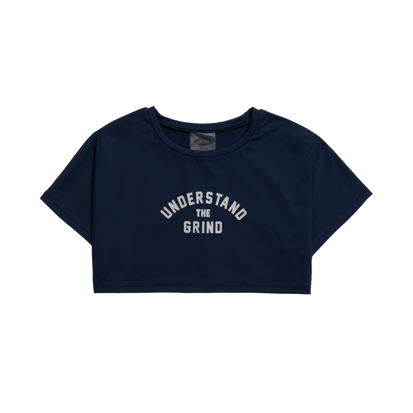 Women's Crop Tee - Navy