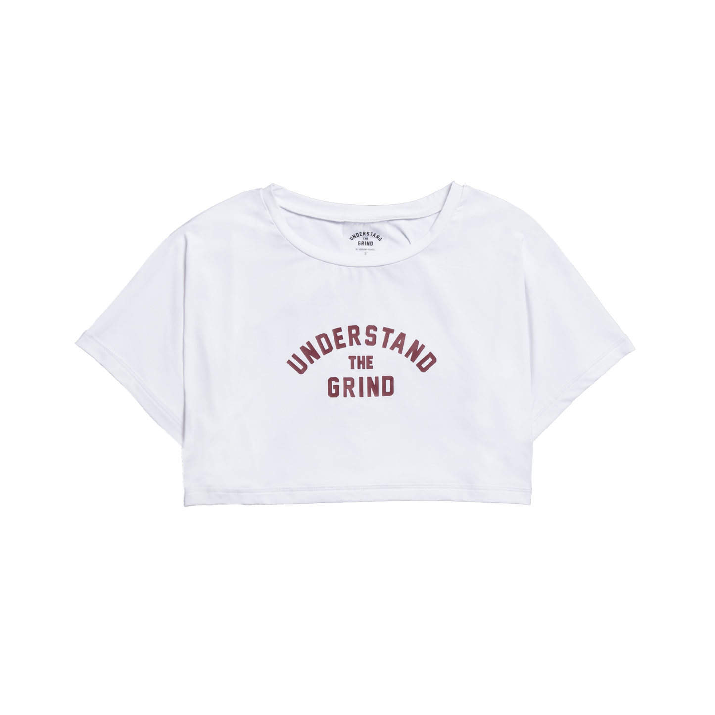 Women's Crop Tee - White