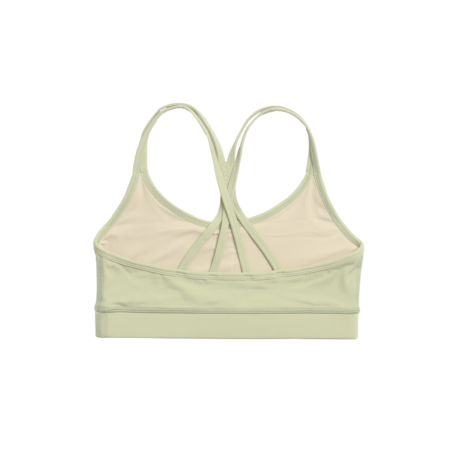 Women's Cross Back Sports Bra - Sage