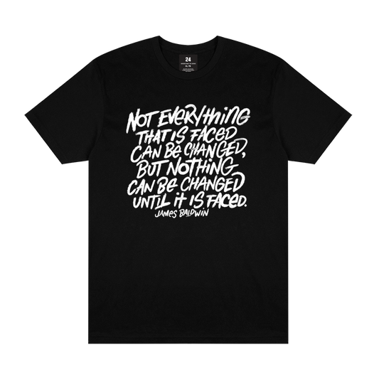 UTG x BLM - James Baldwin Tee - Black