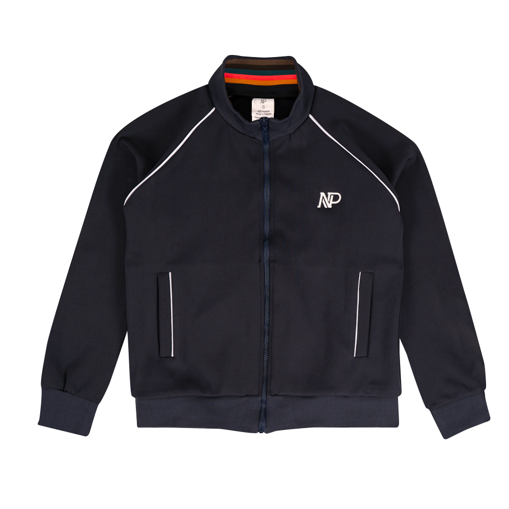Zip up tracksuit top sales