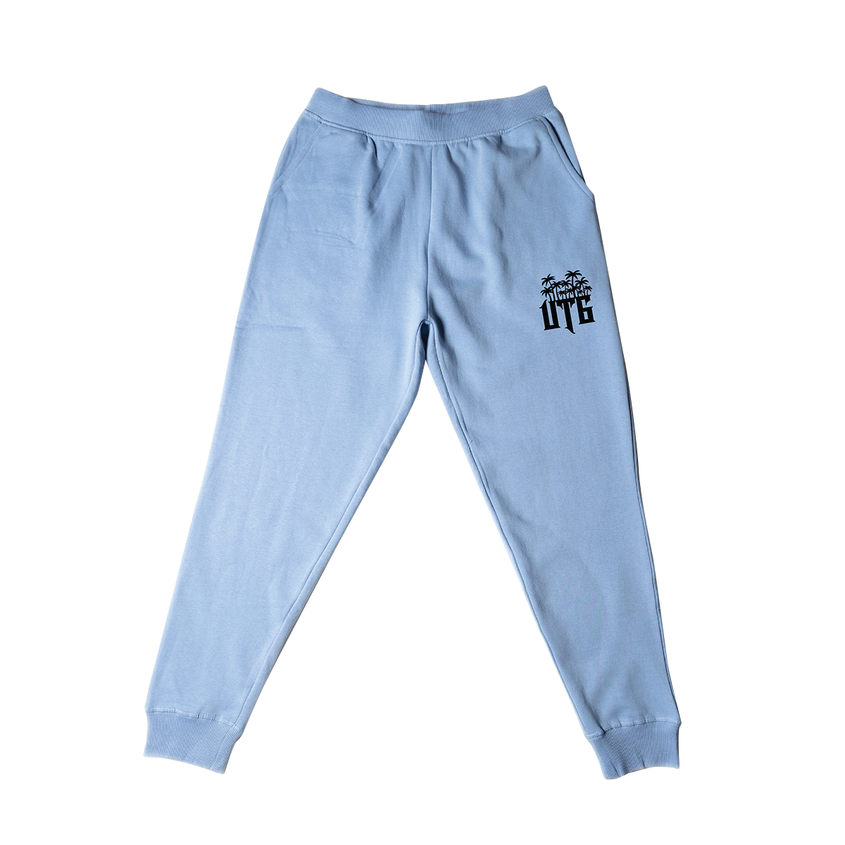 UTG Palm Trees Joggers - Sky Blue