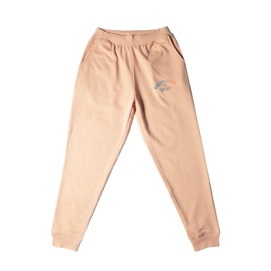 Understand the Grind Arch Multi-Color Joggers - Peach