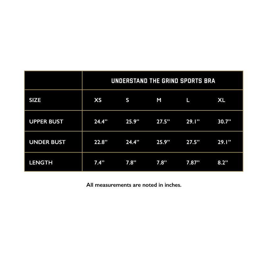 UTG 24/7 Sports Bra - Black