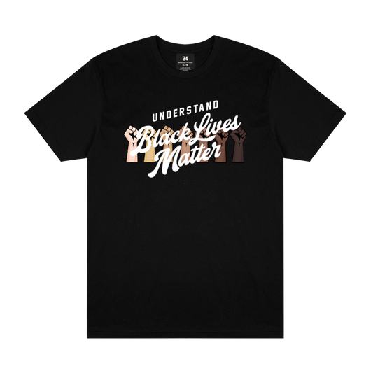 Understand Black Lives Matter Tee (I Can’t Breathe) - Black