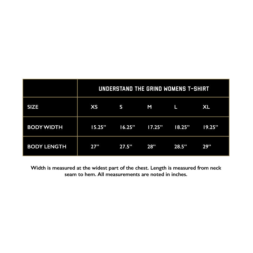 Understand the Grind Women's Tee - White