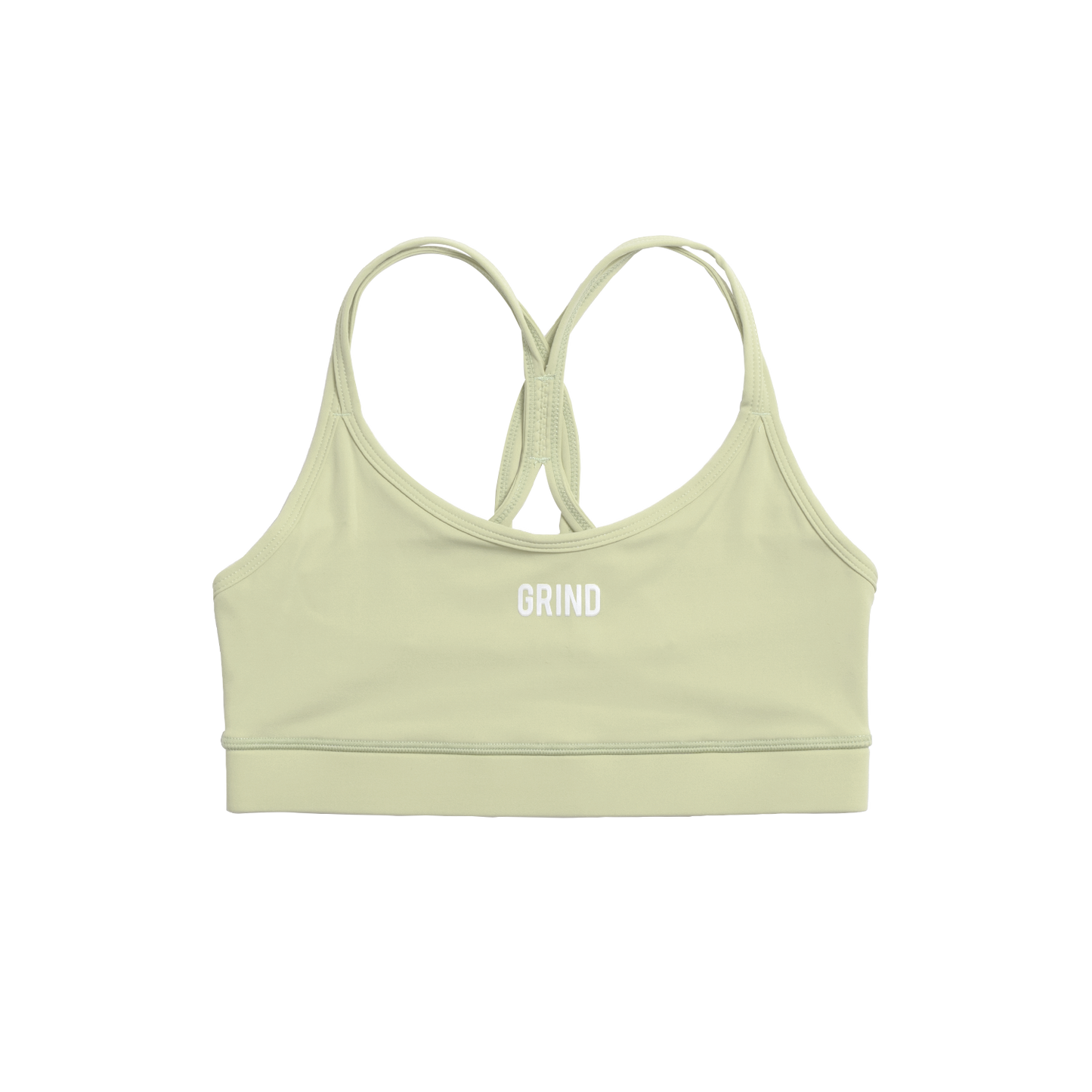 Women's Cross Back Sports Bra - Sage