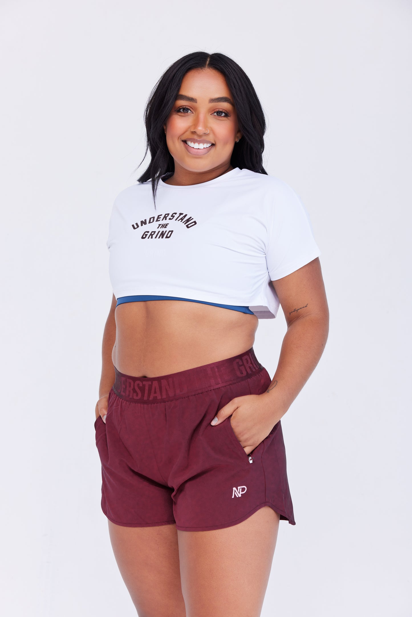 Women's Sprint Shorts - Merlot