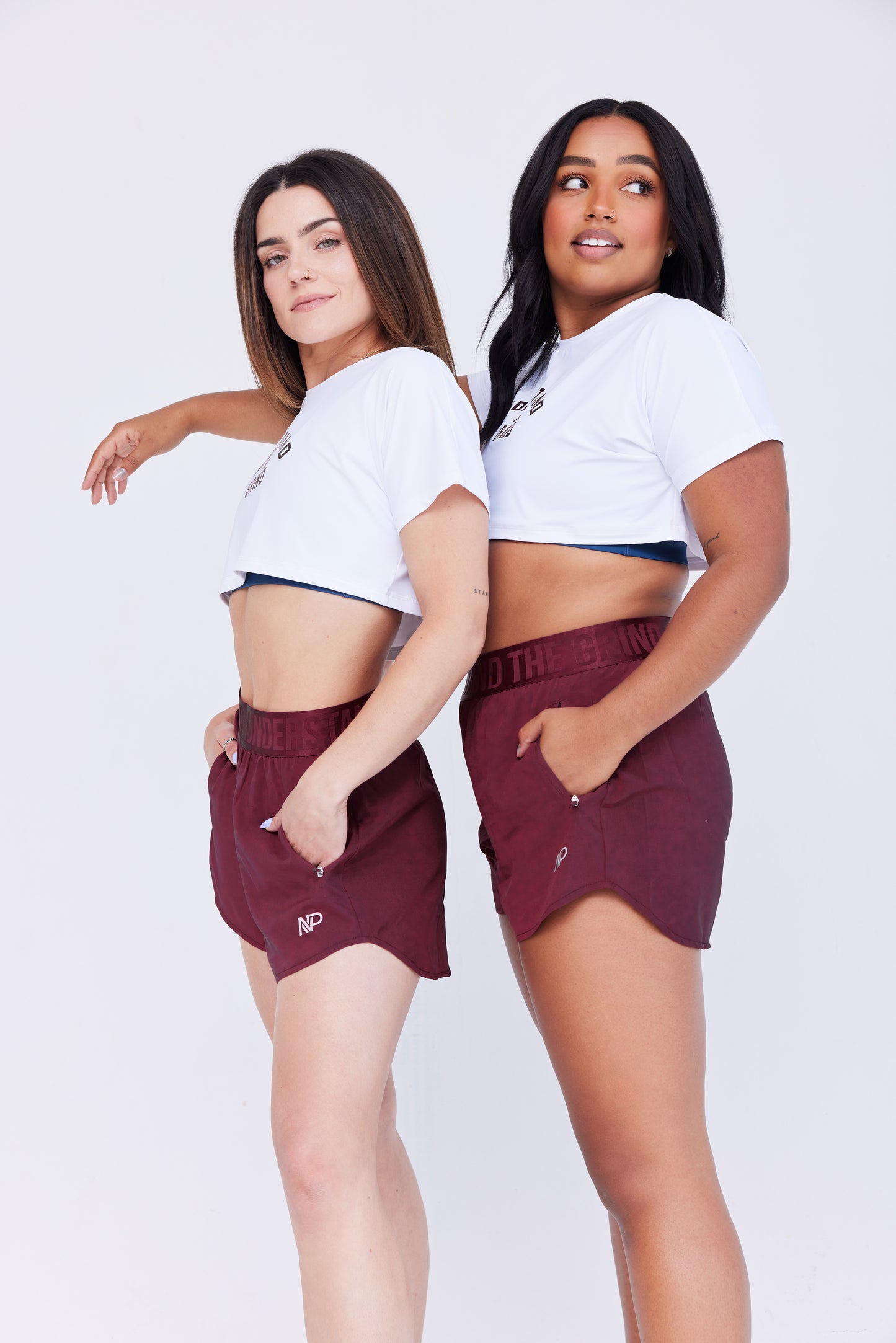 Women's Sprint Shorts - Merlot