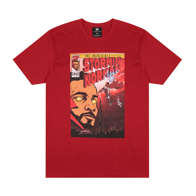 Stormin' Norman Tee - Red