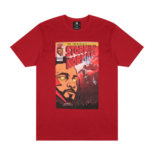 Stormin' Norman Tee - Red