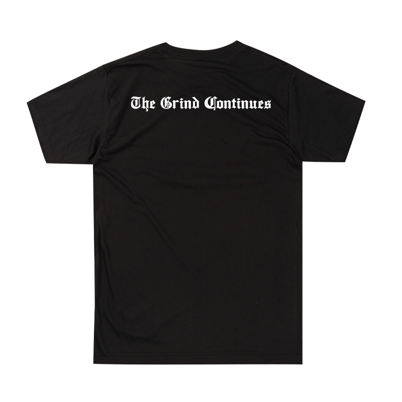 The Grind Continues Tee - Black