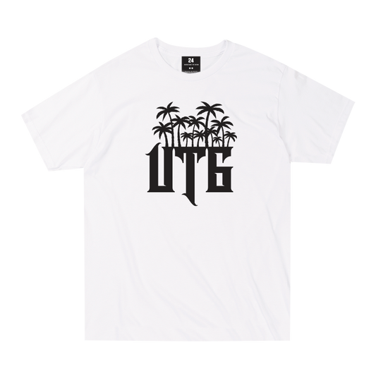 UTG Palm Trees Tee - White