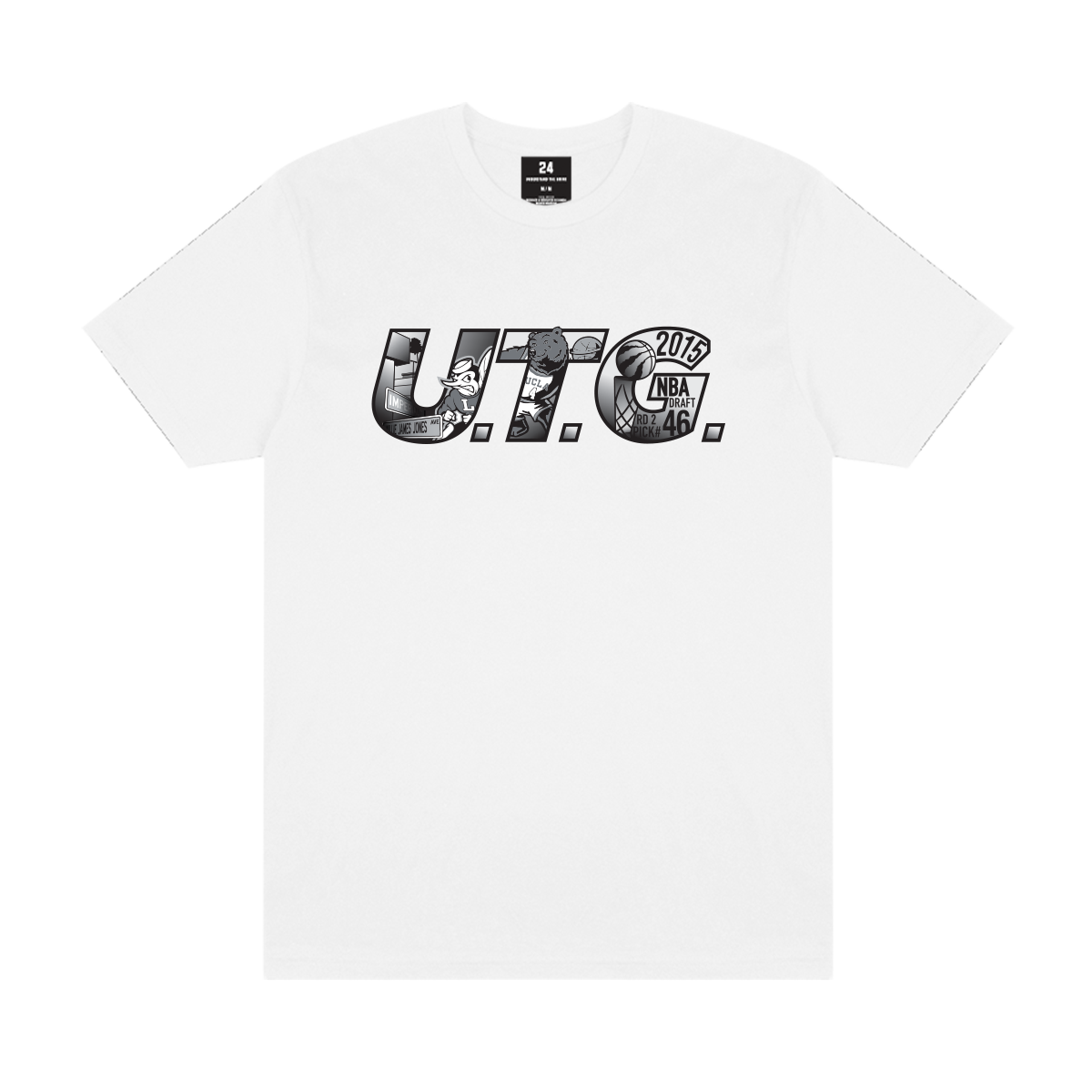 The Grind Continues - Tattoo Design Tee - White