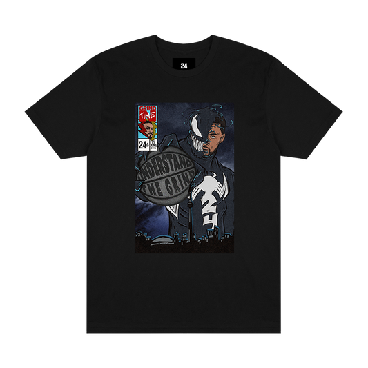 Venom Design Tee - Black